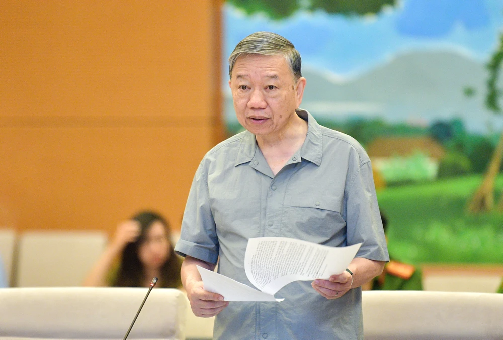 Bộ trưởng Tô Lâm: Tội phạm sử dụng các loại dao để gây án chiếm tỉ lệ rất cao