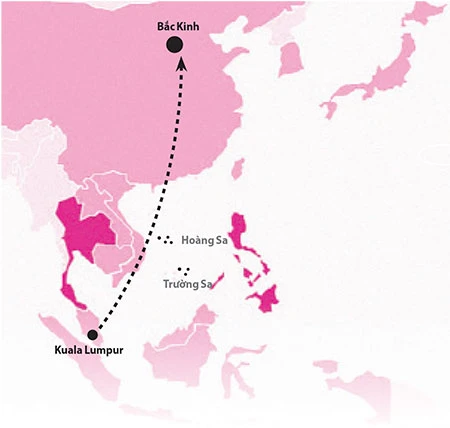 Máy bay Malaysia mất tích bí ẩn: Không loại trừ do khủng bố ảnh 3