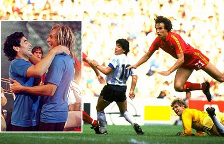 Nhớ bộ đôi Maradona - Caniggia ảnh 1 Nhớ bộ đôi Maradona - Caniggia ảnh 1