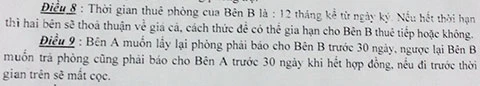 Chiêu lừa mới của người cho thuê nhà trọ ảnh 2