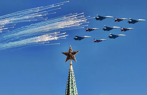 Nga duyệt binh trên Quảng trường Đỏ ảnh 4 Nga duyệt binh trên Quảng trường Đỏ ảnh 4