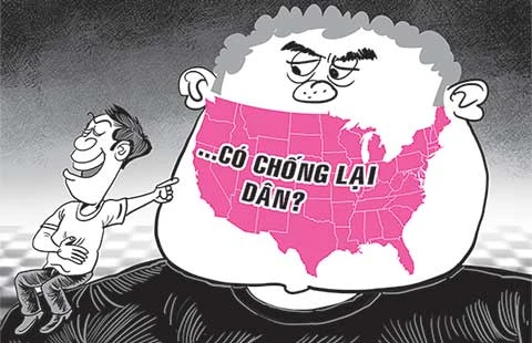 Thế Mỹ nó cũng chống lại nhân dân à? ảnh 1