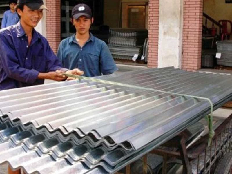 Tấm lợp amiăng, kẻ giết người? ảnh 2 Tấm lợp amiăng, kẻ giết người? ảnh 2