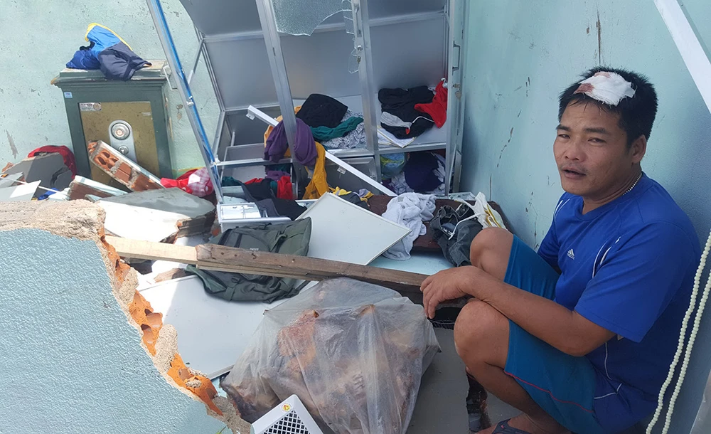 Thảng thốt xóm nghèo Tây Bắc sau bão ảnh 4 Thảng thốt xóm nghèo Tây Bắc sau bão ảnh 4