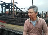 Tình người trong vụ cháy tàu cá tiền tỉ 