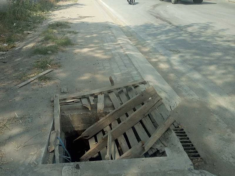 Hố ga nguy hiểm quá ảnh 1