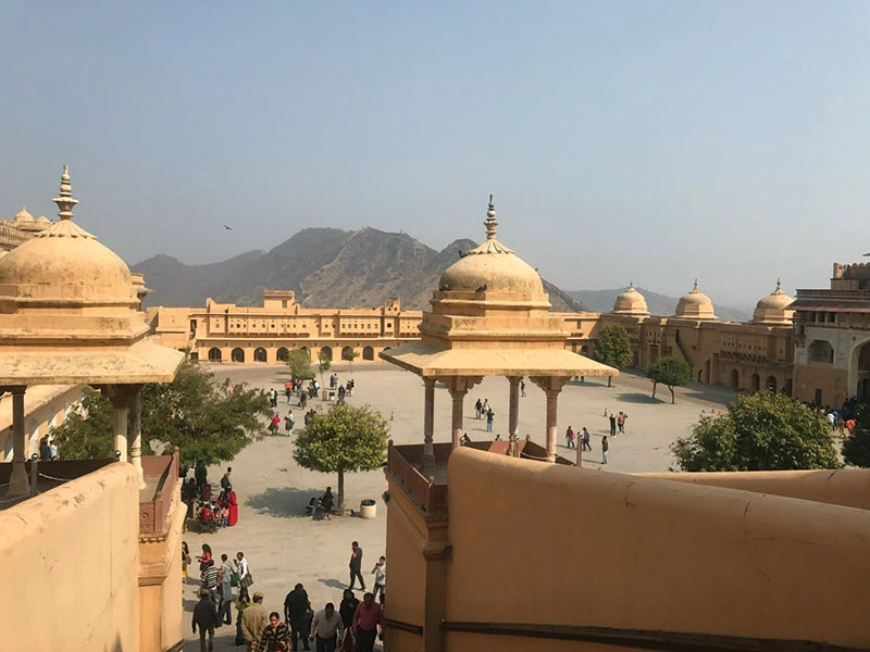 Pháo đài Amber Palace ở TP Jaipur.
