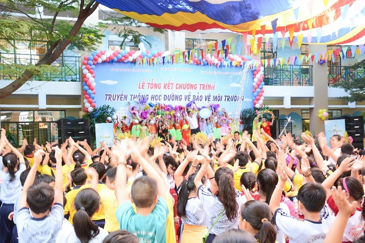 Trường em xanh, sạch, đẹp ảnh 1 Trường em xanh, sạch, đẹp ảnh 1