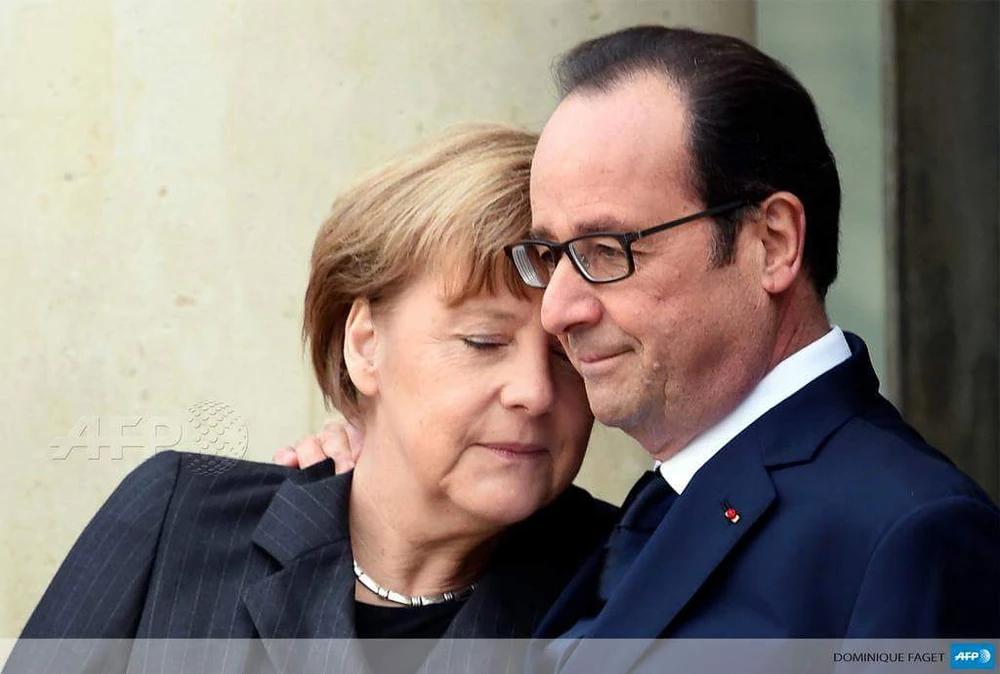 Tuần hành hậu 'thảm sát Charlie Hebdo': Rầm rộ như giải phóng Paris ảnh 9