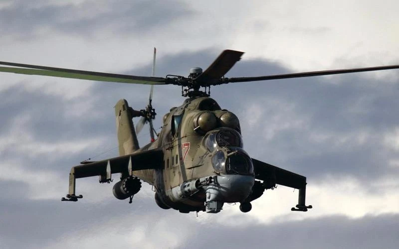 Trực thăng Nga rơi tại Syria