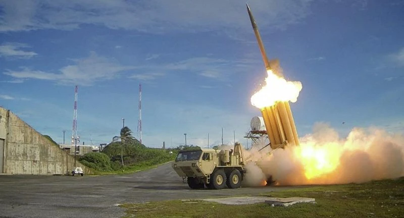 Hệ thống THAAD được phóng thử nghiệm. Ảnh: SPUTNIK