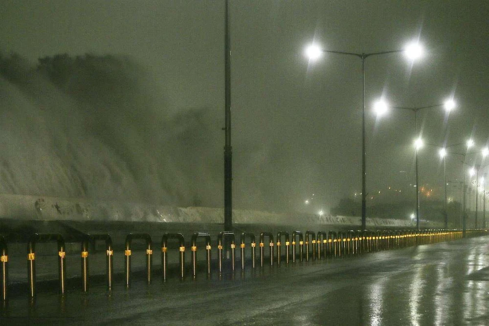 Hình ảnh Hàn Quốc tan hoang sau vì siêu bão Chaba