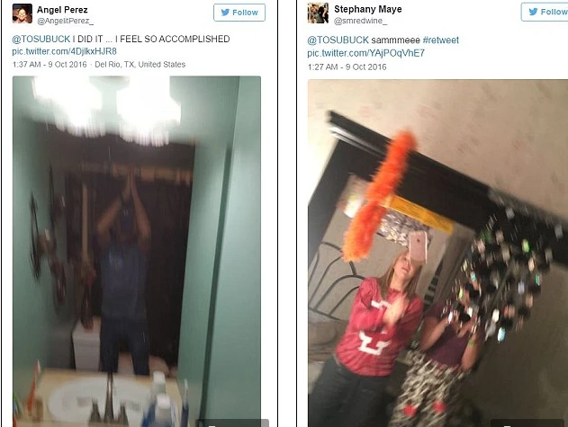 Rộ trào lưu selfie khó đỡ, quăng điện thoại lên trời