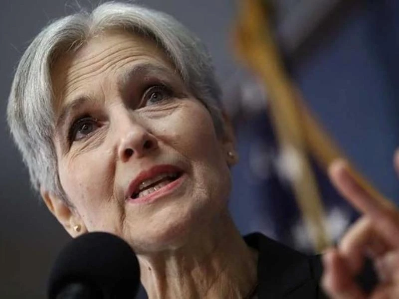 Bà Jill Stein, ứng viên tổng thống của đảng Xanh. Ảnh: GETTY