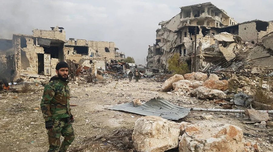 Dân Nga chọn cuộc chiến Syria là sự kiện lớn nhất năm ảnh 1