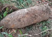 Phát hiện quả bom lớn ở rừng U Minh Hạ