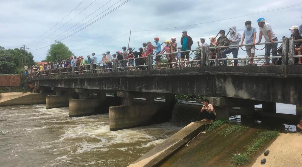 Hiện trường vụ việc. Ảnh: CTV