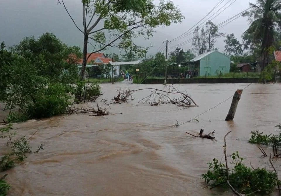Dự báo trong vài ngày tới, tỉnh Quảng Nam tiếp tục có mưa lớn.