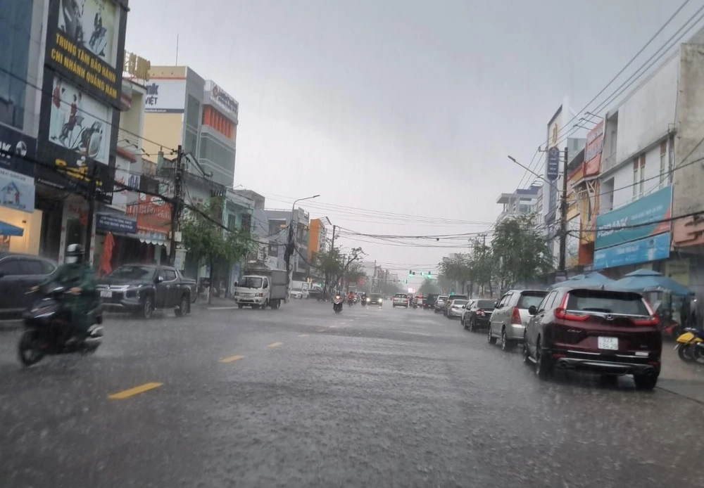 Nhiều nơi ở Quảng Nam ghi nhận lượng mưa rất lớn.