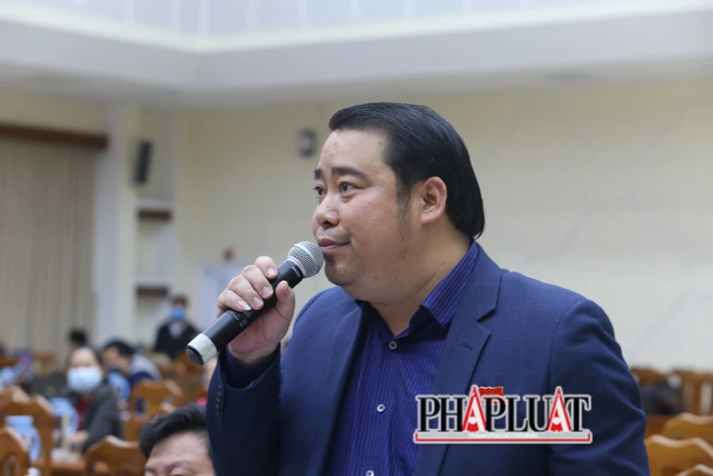 Ông Nguyễn Viết Dũng khi còn làm đại biểu HĐND tỉnh Quảng Nam. Ảnh: TN