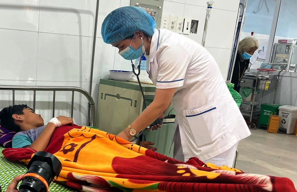 Trước đó, huyện Phước Sơn đã ghi nhận nhiều trường hợp bị ngộ độc thực phẩm do ăn món cá muối ủ chua. Ảnh: TN