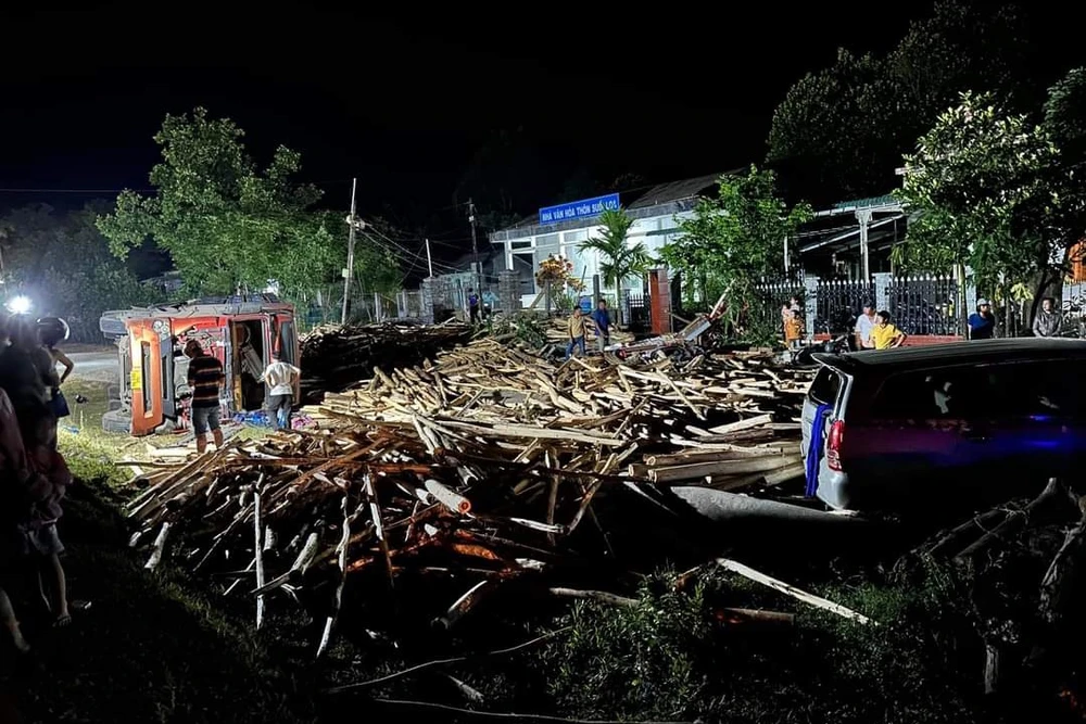 Vụ việc khiến sáu người bị thương. Ảnh: CA