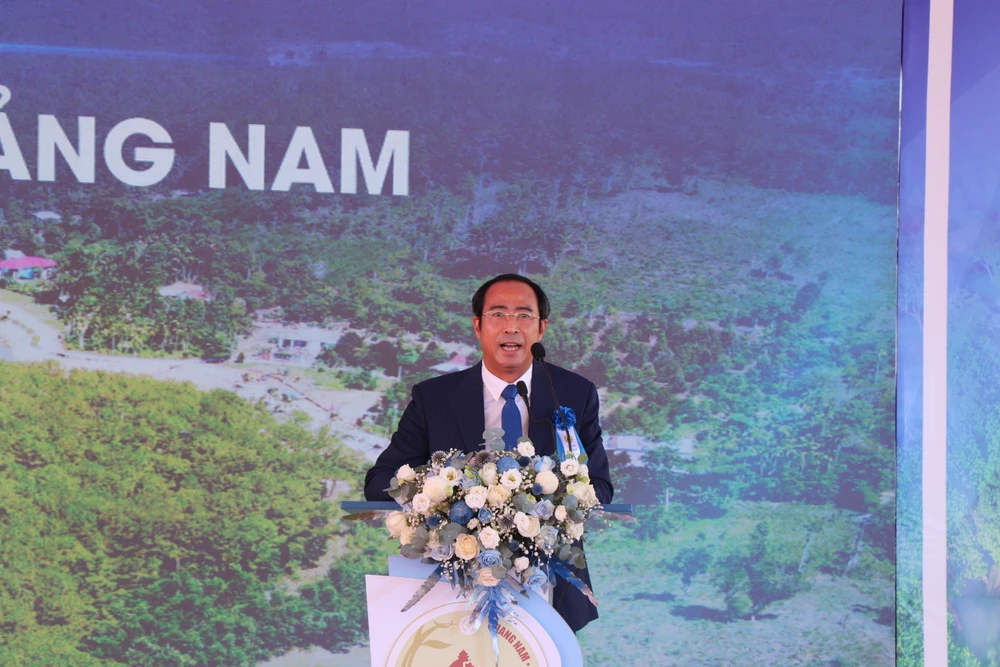 Ông Nguyễn Thanh Tâm, Giám đốc BQL Dự án đầu tư xây dựng các Công trình giao thông tỉnh Quảng Nam. Ảnh: TN