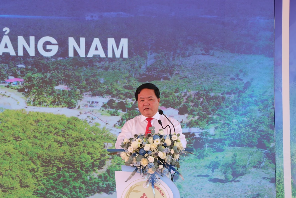 Ông Nguyễn Hồng Quang, Phó Chủ tịch UBND tỉnh Quảng Nam. Ảnh: TN