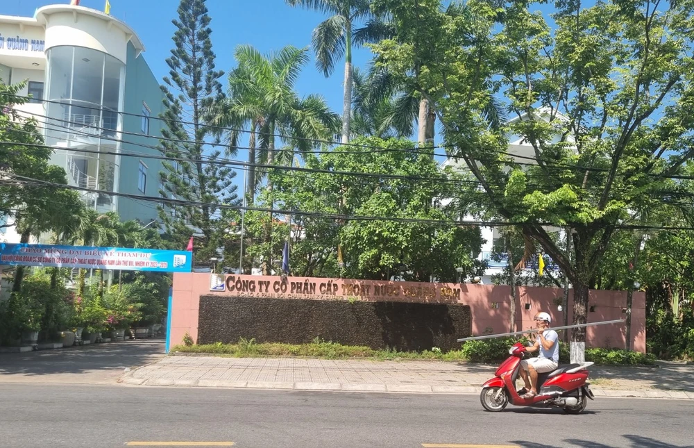 Công ty Cổ phần Cấp thoát nước Quảng Nam