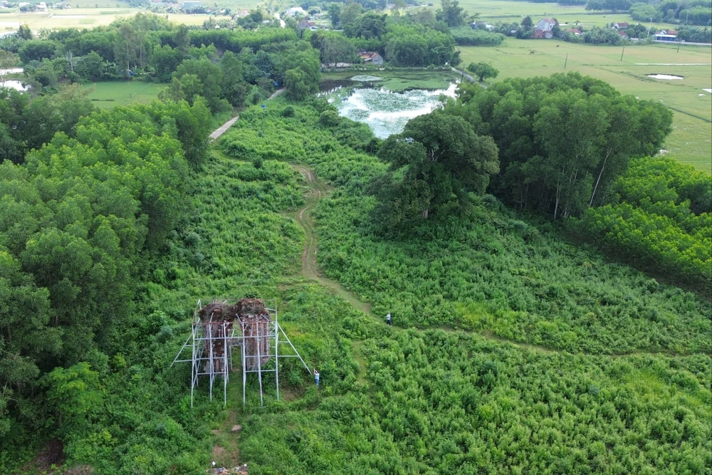 Di tích quốc gia đặc biệt Phật viện Đồng Dương 'gần như phế tích'