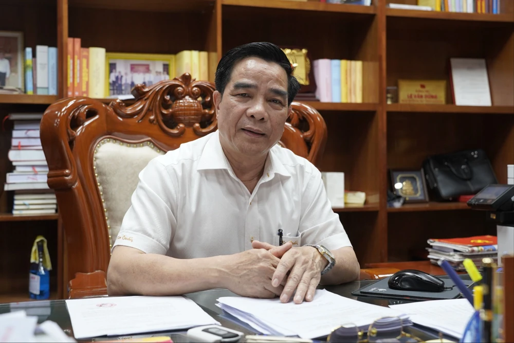 Ông Lê Văn Dũng, Trưởng Đoàn Đại biểu Quốc hội, Chủ tịch UBND tỉnh Quảng Nam.