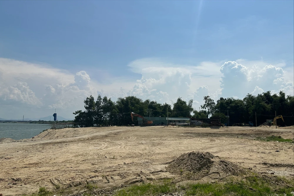 Giá cát xây dựng ở Quảng Nam, Đà Nẵng tăng cao do khan hiếm nguồn cung. Ảnh: TN