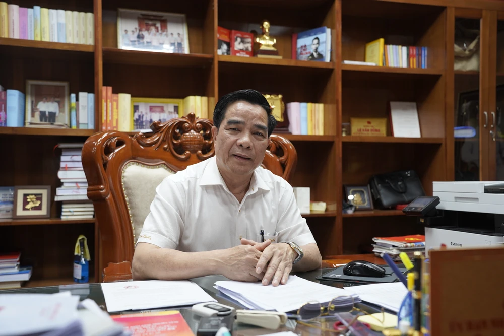 Chủ tịch UBND tỉnh Quảng Nam Lê Văn Dũng nghỉ hưu trước tuổi. Ảnh: TN