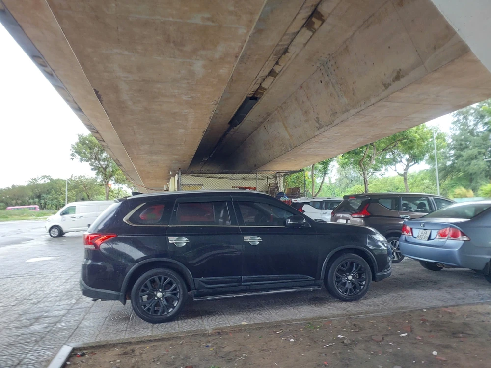 Khu vực cầu Thuận Phước được xem là nơi an toàn. Ảnh: TN