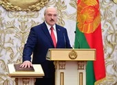 Ông Lukashenko 'bí mật' tuyên thệ nhậm chức bất chấp biểu tình
