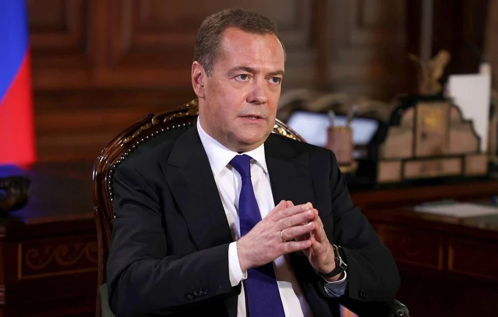 Ông Dmitry Medvedev. Ảnh: TASS Ông Dmitry Medvedev. Ảnh: TASS