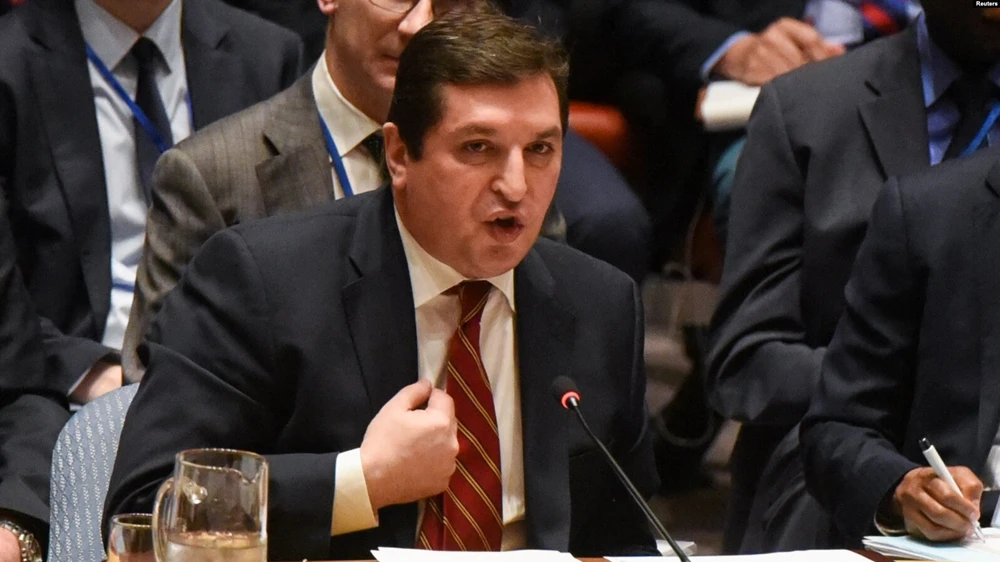 Ông Vladimir Safronkov, đại diện đặc biệt của Bộ Ngoại giao Nga phụ trách vấn đề Trung Đông. Ảnh: REUTERS