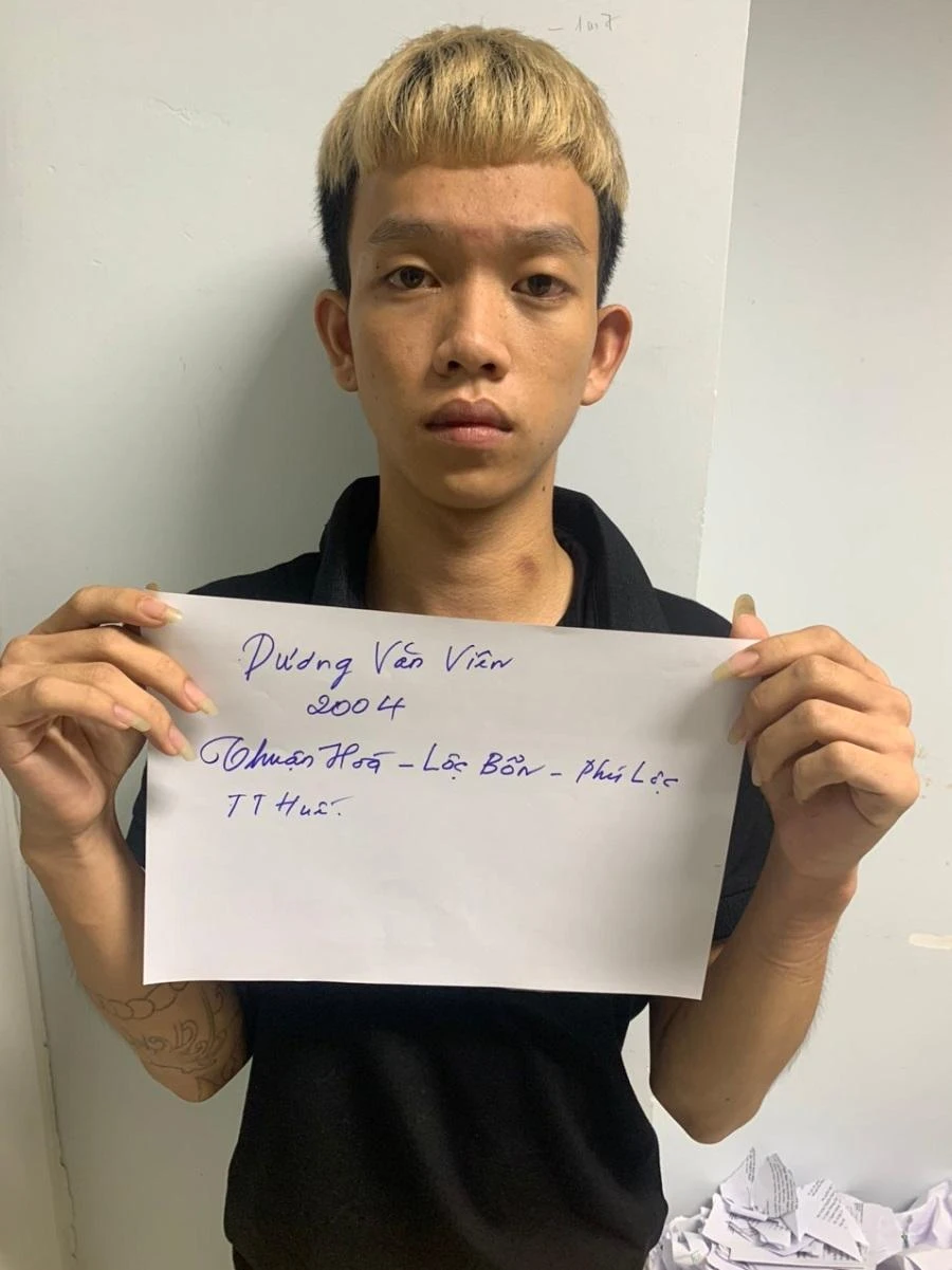 Dương Văn Viên tại cơ quan điều tra. Ảnh: NGÔ QUANG