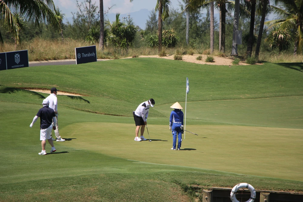 Sân golf BRG Đà Nẵng.Ảnh: NGÔ QUANG