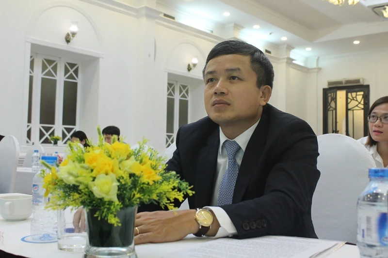 Phạm Viết Hương, Phó Cục trưởng, Cục Quản lý lao động ngoài nước cho rằng thị trường Nhật Bản rất hấp dẫn đối với lao động Việt Nam. Ảnh: VIẾT LONG