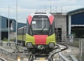 Chùm ảnh: Vận hành thử nghiệm tuyến metro Nhổn - ga Hà Nội