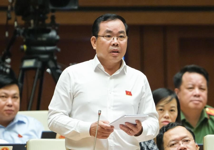 ĐB Nguyễn Quang Huân. Ảnh: quochoi.vn