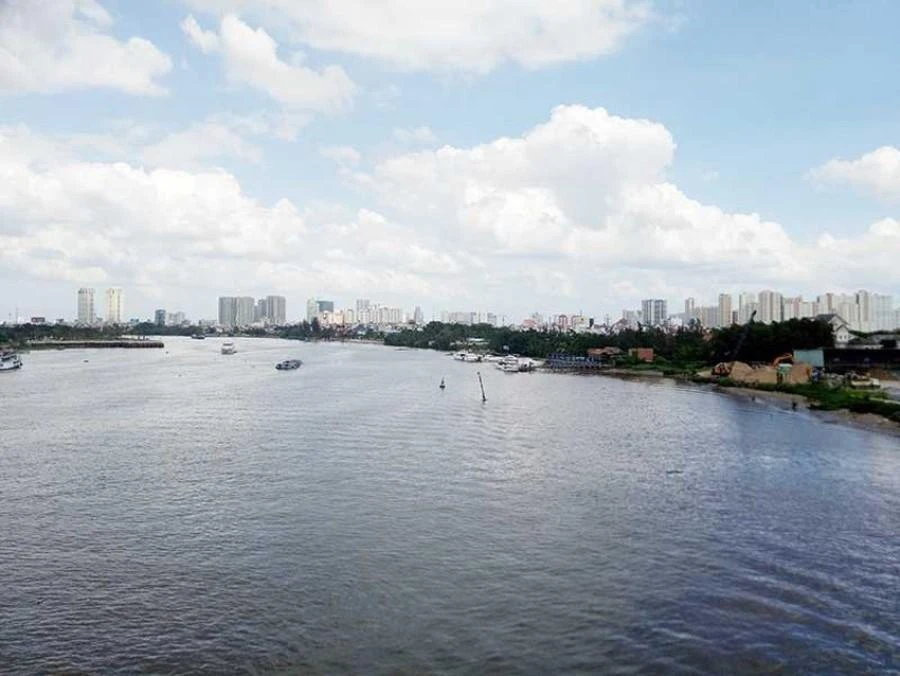 Sông Sài Gòn. Ảnh: K.CƯỜNG