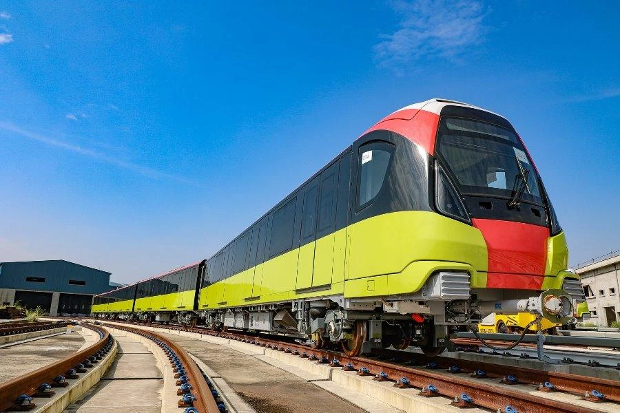 Tuyến đường sắt đô thị Nhổn - ga Hà Nội tiếp tục xin lùi thời gian và tăng vốn. Ảnh: V.LONG