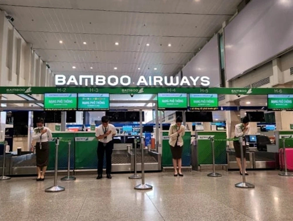 Bamboo Airways quay lại tự phục vụ mặt đất thay vì đi thuê đơn vị khác. Ảnh: N.OA