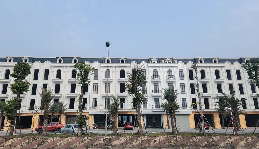 Khu đô thị mới Tứ Trưng - Vĩnh Tường tại Vĩnh Phúc của Tập đoàn Phúc Sơn. Ảnh: XUÂN NGUYÊN