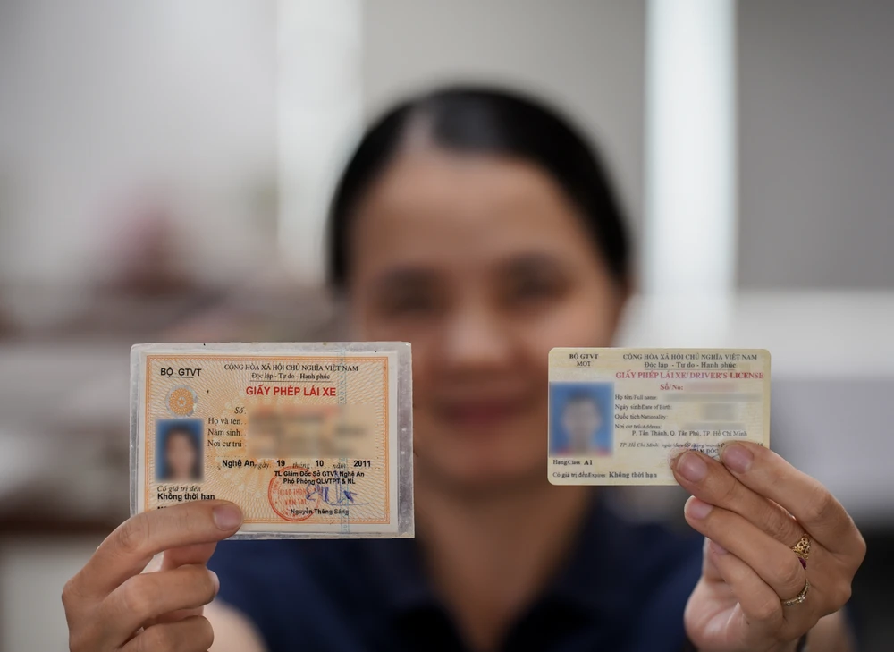 giấy phép lái xe