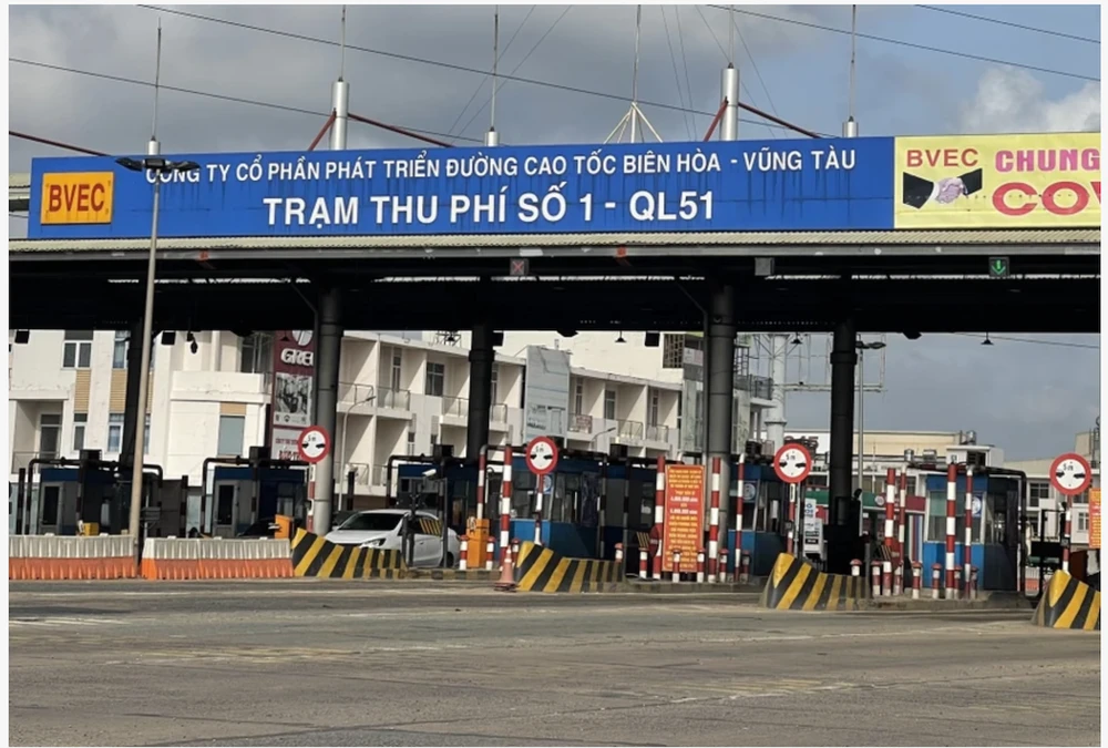 Tuyến BOT quốc lộ 51. Ảnh: V.H