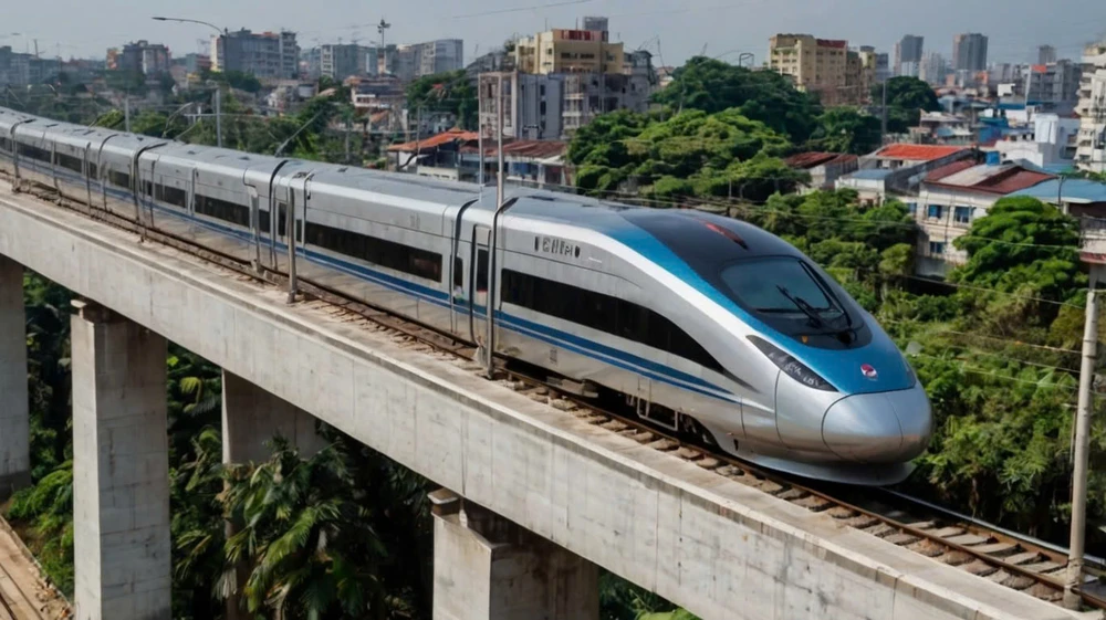 Dự kiến tuyến đường sắt Thủ Thiêm – Long Thành với tổng mức đầu tư 3,4 tỉ USD sẽ được đầu tư công