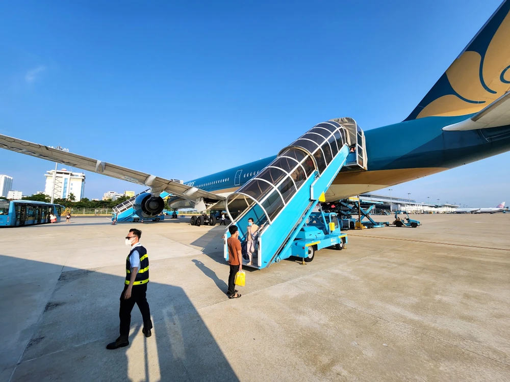 Sân bay Đà Nẵng. Ảnh: T.VIỆT